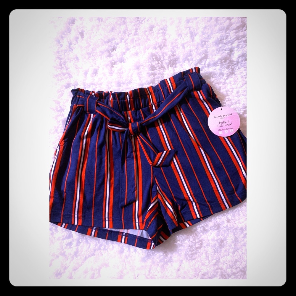 Striped shorts